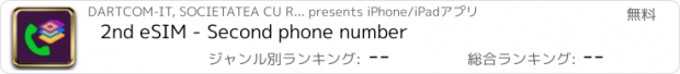 おすすめアプリ 2nd eSIM - Second phone number