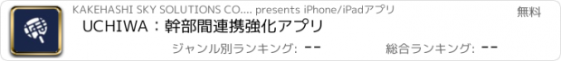 おすすめアプリ UCHIWA：幹部間連携強化アプリ