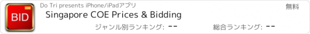 おすすめアプリ Singapore COE Prices & Bidding