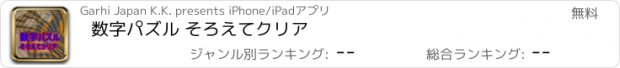 おすすめアプリ 数字パズル そろえてクリア