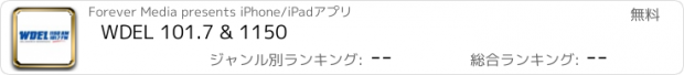 おすすめアプリ WDEL 101.7 & 1150