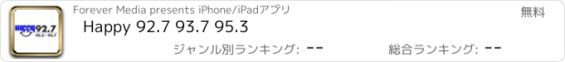 おすすめアプリ Happy 92.7 93.7 95.3