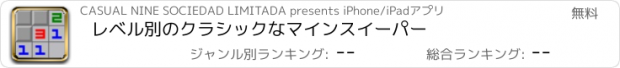 おすすめアプリ レベル別のクラシックなマインスイーパー