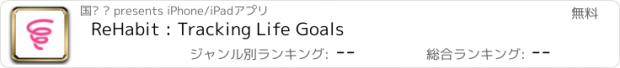 おすすめアプリ ReHabit : Tracking Life Goals