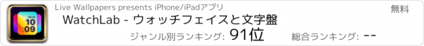 おすすめアプリ WatchLab - ウォッチフェイスと文字盤
