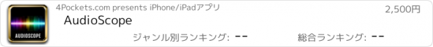おすすめアプリ AudioScope
