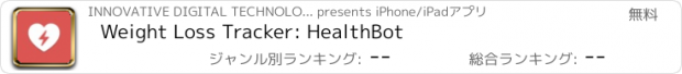 おすすめアプリ Weight Loss Tracker: HealthBot