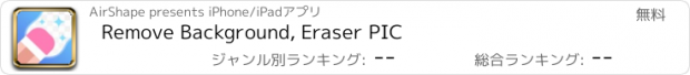 おすすめアプリ Remove Background, Eraser PIC