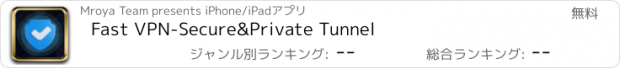 おすすめアプリ Fast VPN-Secure&Private Tunnel