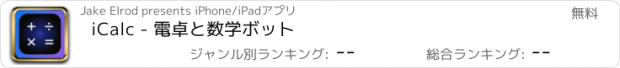 おすすめアプリ iCalc - 電卓と数学ボット