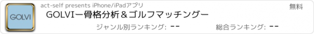 おすすめアプリ GOLVIー骨格分析＆ゴルフマッチングー