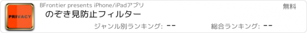 おすすめアプリ のぞき見防止フィルター