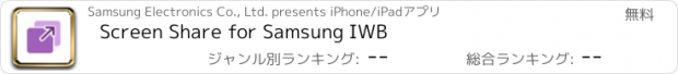 おすすめアプリ Screen Share for Samsung IWB