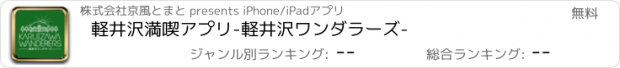 おすすめアプリ 軽井沢満喫アプリ-軽井沢ワンダラーズ-