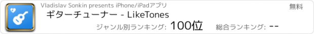 おすすめアプリ ギターチューナー - LikeTones