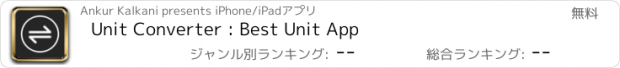 おすすめアプリ Unit Converter : Best Unit App