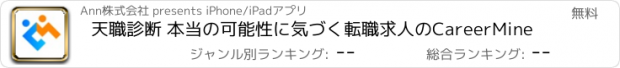 おすすめアプリ 天職診断 本当の可能性に気づく転職求人のCareerMine