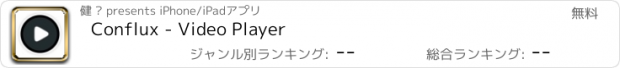 おすすめアプリ Conflux - Video Player