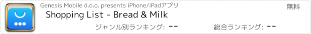 おすすめアプリ Shopping List - Bread & Milk