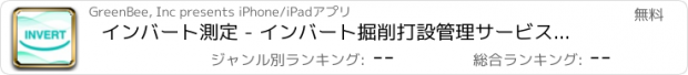 おすすめアプリ インバート測定 - インバート掘削打設管理サービスのアプリ