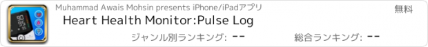 おすすめアプリ Heart Health Monitor:Pulse Log