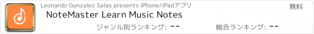 おすすめアプリ NoteMaster Learn Music Notes