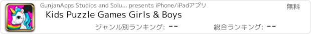 おすすめアプリ Kids Puzzle Games Girls & Boys