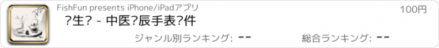 おすすめアプリ 养生钟 - 中医时辰手表软件