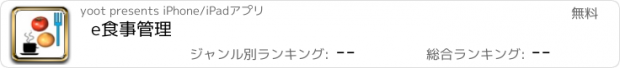 おすすめアプリ e食事管理