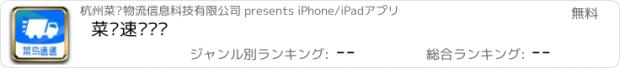 おすすめアプリ 菜鸟速递运输