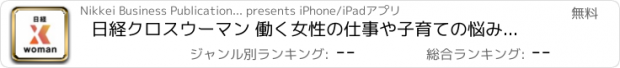 おすすめアプリ 日経クロスウーマン 働く女性の仕事や子育ての悩みにヒントを