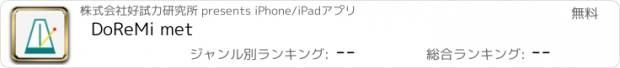 おすすめアプリ DoReMi met