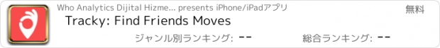 おすすめアプリ Tracky: Find Friends Moves