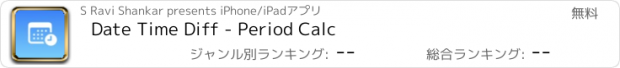 おすすめアプリ Date Time Diff - Period Calc