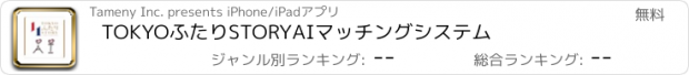 おすすめアプリ TOKYOふたりSTORY　AIマッチングシステム