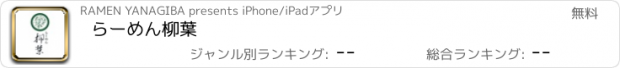 おすすめアプリ らーめん柳葉