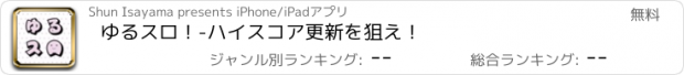 おすすめアプリ ゆるスロ！-ハイスコア更新を狙え！