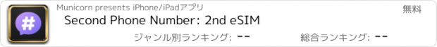 おすすめアプリ Second Phone Number: 2nd eSIM