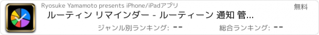 おすすめアプリ ルーティン リマインダー - ルーティーン 通知 管理 予定