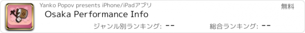 おすすめアプリ Osaka Performance Info