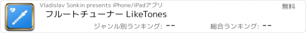 おすすめアプリ フルートチューナー LikeTones