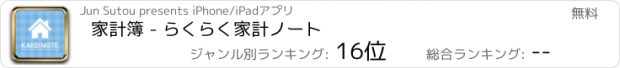 おすすめアプリ 家計簿 - らくらく家計ノート