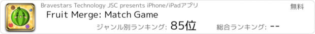 おすすめアプリ Fruit Merge: Match Game