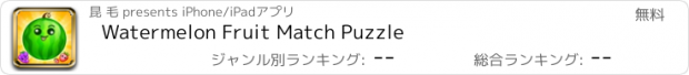 おすすめアプリ Watermelon Fruit Match Puzzle