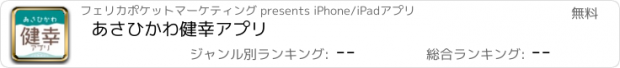 おすすめアプリ あさひかわ健幸アプリ