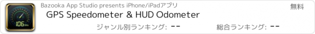 おすすめアプリ GPS Speedometer & HUD Odometer