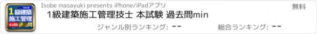 おすすめアプリ 1級建築施工管理技士 本試験 過去問min