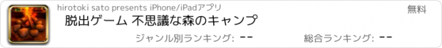 おすすめアプリ 脱出ゲーム 不思議な森のキャンプ