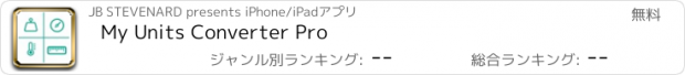 おすすめアプリ My Units Converter Pro