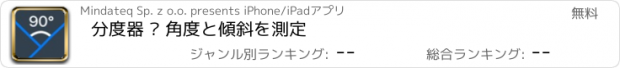 おすすめアプリ 分度器 – 角度と傾斜を測定